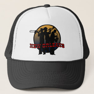 Retro New Orleans Jazz Keps