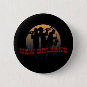 Retro New Orleans Jazz Knapp