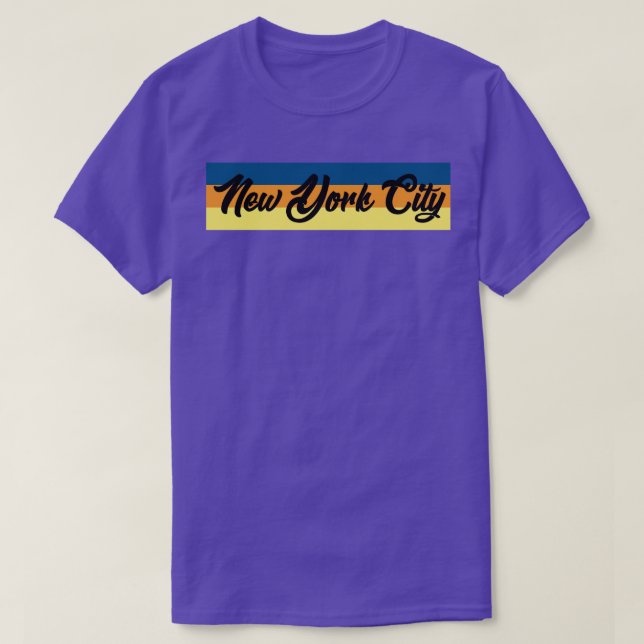 Retro New York City T Shirt (Design framsida)