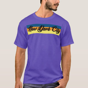 Retro New York City T Shirt