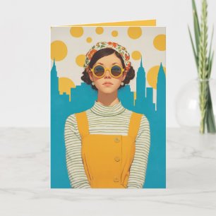 Retro New York Sunshine Inbjudan