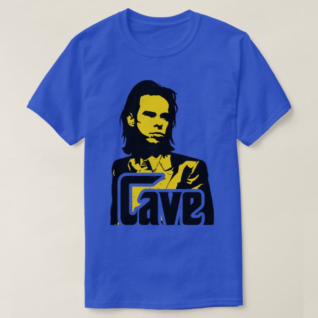 Retro Nick Cave Next Dor Tribute T Shirt (Design framsida)