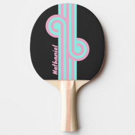 Retro Night Prism Loop med namn Pingisracket