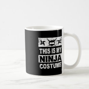 Retro Ninja Costume Halloween for Boy Kids Manar Kaffemugg