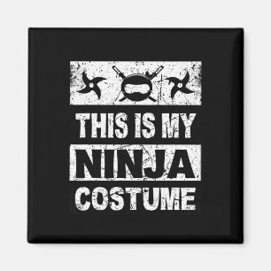 Retro Ninja Costume Halloween for Boy Kids Manar Magnet