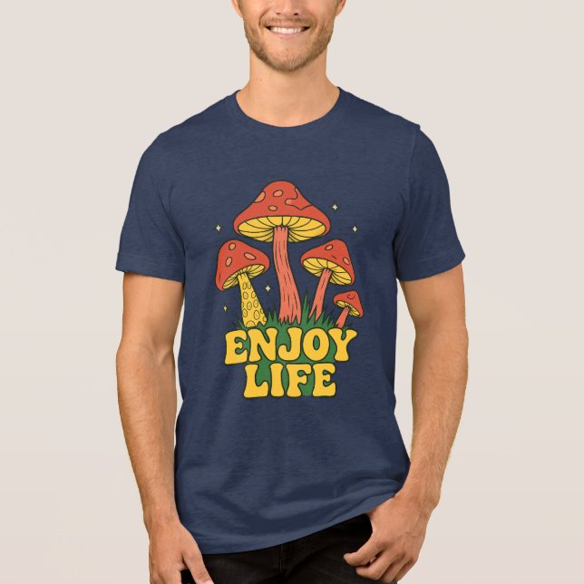 Retro Njut av sötskjorta T Shirt (Framsida)