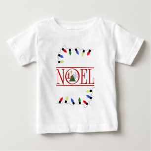 retro NOEL-sträng för ljus T-shirt