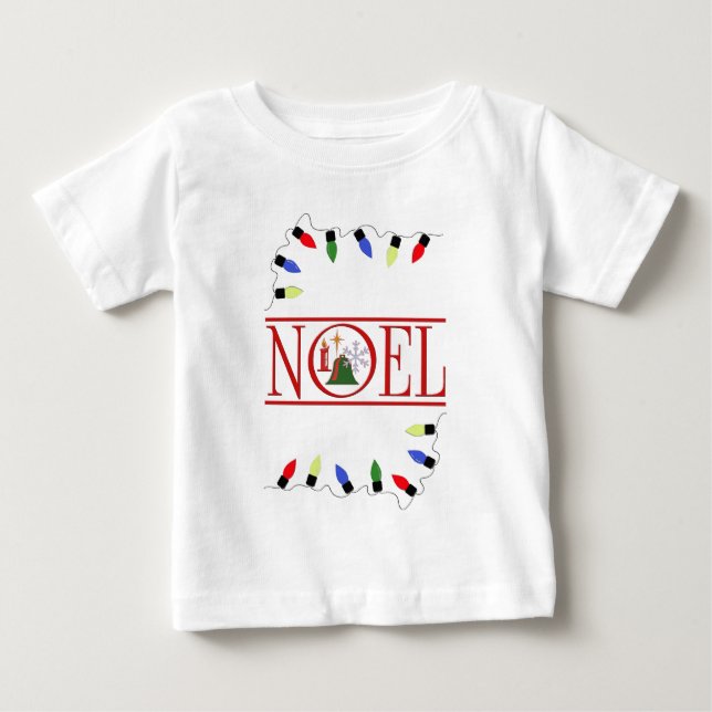 retro NOEL-sträng för ljus Tröja (Framsida)