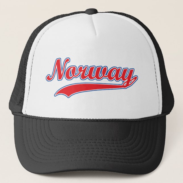 Retro norge truckerkeps (Framsida)