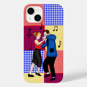 Retro Nostalgic 1950's Couple Dancing