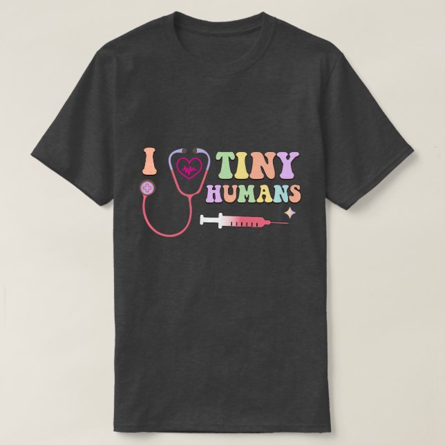 Retro Nurse1 17 T Shirt (Design framsida)