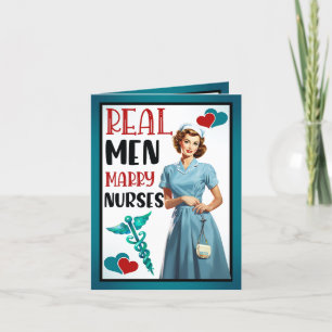 Retro Nurse Pinup_ Real Manar Marry Nurses Tack Kort