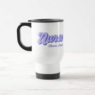 Retro Nurse Resemugg Personlig Lila