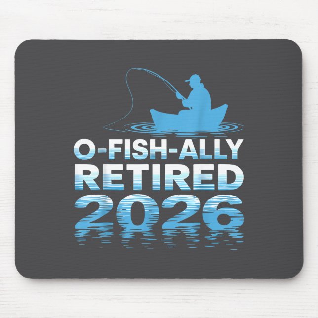 Retro O-fish-ally Retired 2026 Fisherman Fishing R Musmatta (Framsidan)