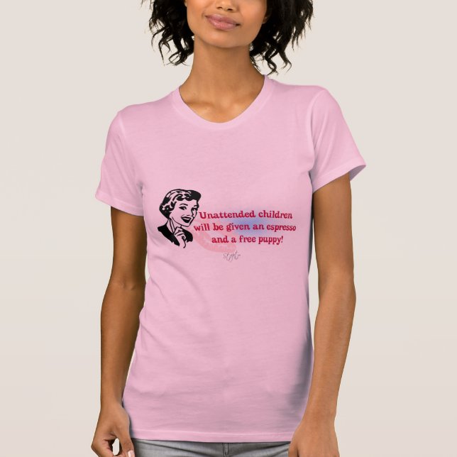 RETRO OBEVAKADE BARN TEE (Framsida)