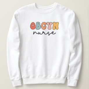Retro OBGYN Nurse T Shirt