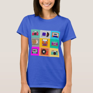 Retro-objekt - Vintage Stil-grafik, tee
