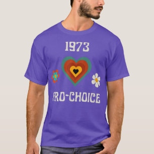 Retro och Groovy Feminism Pro Chockval Kvinnor Hög T Shirt