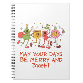 retro och ljus anteckningsbok