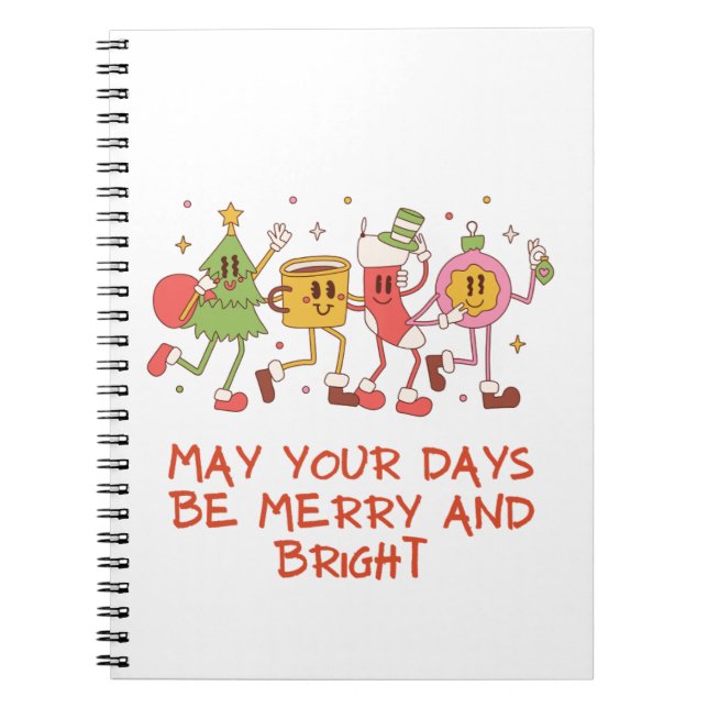 retro och ljus anteckningsbok (Framsidan)