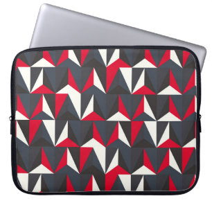 Retro och Vintage stil med geometrisk form, ill Laptop Fodral