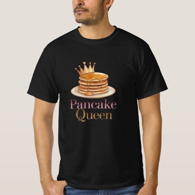 Retro- och Whimsical Breakfast-grafik T Shirt (Framsida)