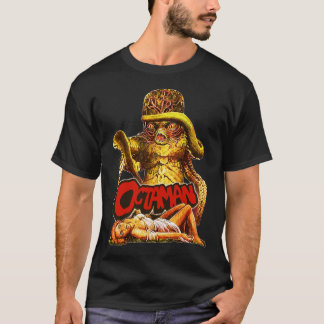 Retro Octaman Cult Classic Horror Monster Fläkt Ar T Shirt