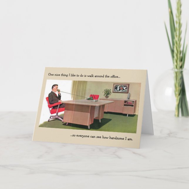 Retro Office - Delusional Chef, Kort (Framsida)