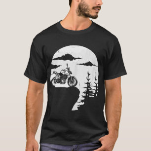Retro Offroad KTM Motorcycle Coola Äventyr Biker T Shirt