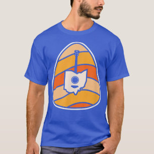 Retro Ohio Music Acoustic Guitar Sten T Shirt