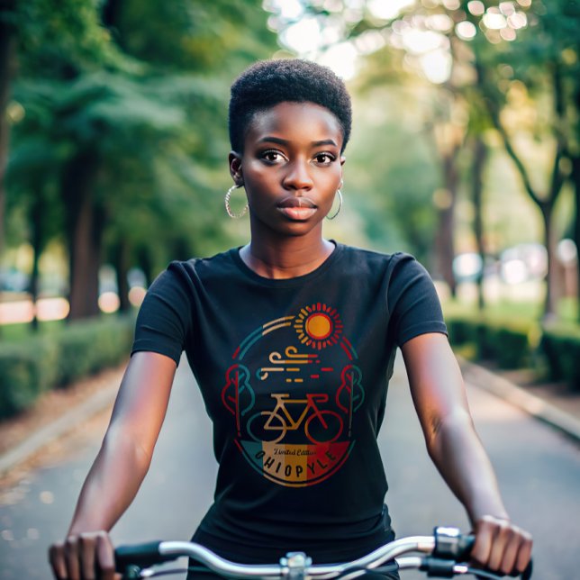 Retro Ohiopyle Bike Trail T Shirt (Skapare uppladdad)