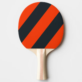 Retro Ökenäng Djärva Ränder Pingisracket