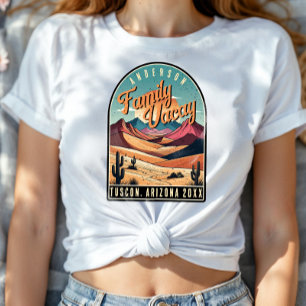 Retro ökenfamiljeutflykt ID1134 T Shirt
