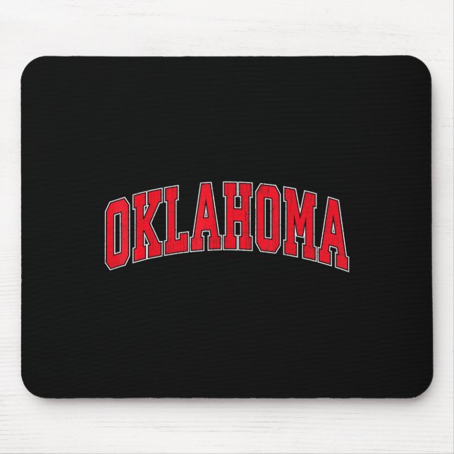 Retro Oklahoma Ok For Men Women Boys Girls Kids  Musmatta (Framsidan)