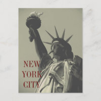 Retro Old look Frihetsgudinnan New York City