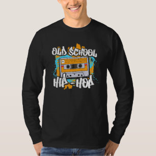 Retro Old school 80-talets 90-tal Graffiti Cassett T Shirt