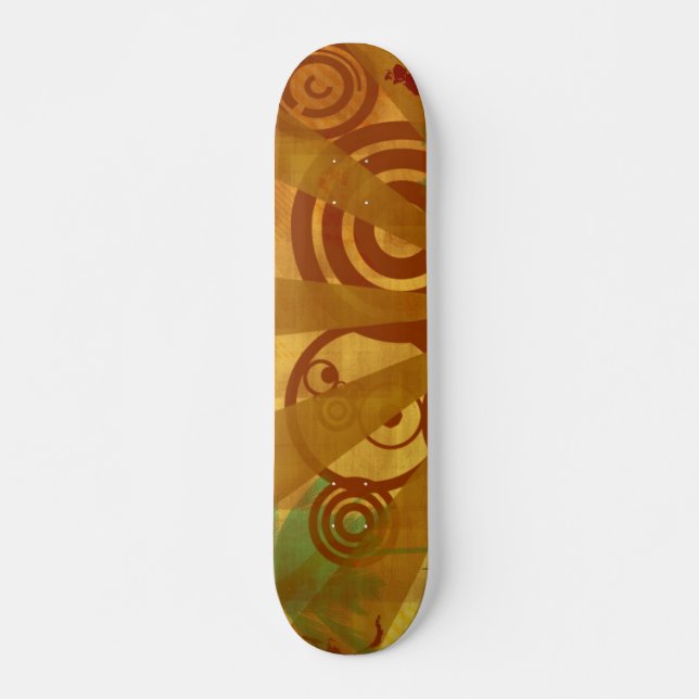 Retro Old School Skateboard Bräda 21,6 Cm (Framsida)