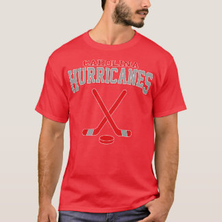 Retro olina Hurricanes Hockey Team 1 T Shirt