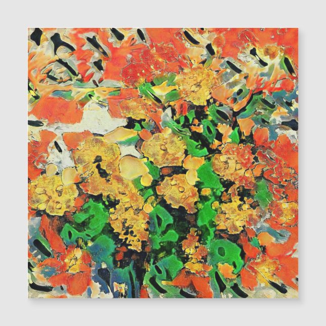Retro-Oljemålningen: Van Gogh Monet (Framsida)