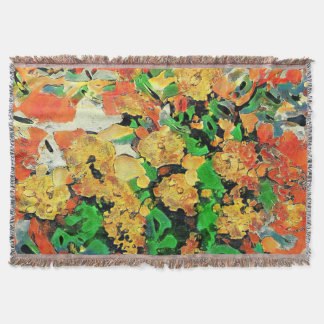 Retro-Oljemålningen: Van Gogh Monet Filt