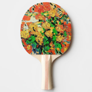 Retro-Oljemålningen: Van Gogh Monet Pingisracket