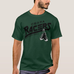 Retro Omaha Racers Basketball 1990 T Shirt