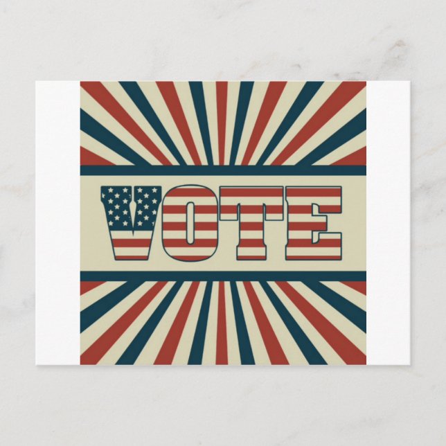 Retro-omröstning, alla redskap vykort (Framsida)