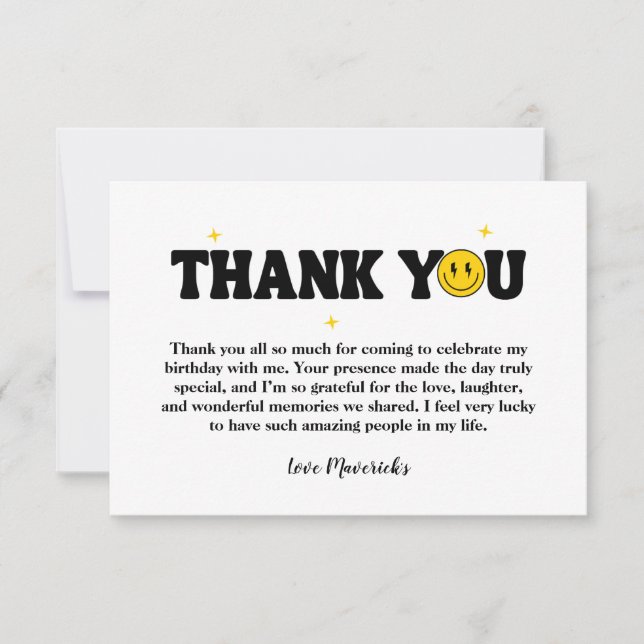 Retro One Happy Dude Smile Face Boy 1st Birthday (Framsida)