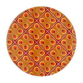 Retro orange 1970:s,personlig text