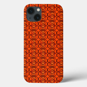 Retro orange 1970-tal