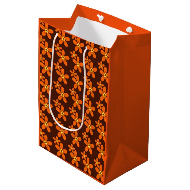Retro orange 1970-talet (Framsidan Vinklad)