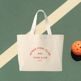 Retro Orange Après PKBL Klubb Vapensköld Picklebal Jumbo Tygkasse