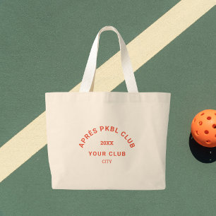 Retro Orange Après PKBL Klubb Vapensköld Picklebal Jumbo Tygkasse