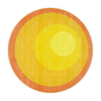 Retro orange cirklar